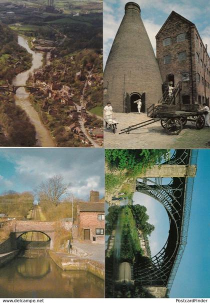 Ironbridge Gorge Museum Shropshire 4x Postcard