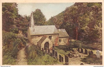 uk27160 culbone church somerset uk