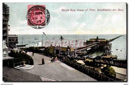 CPA Birds Eye View of Pier Southend on Sea