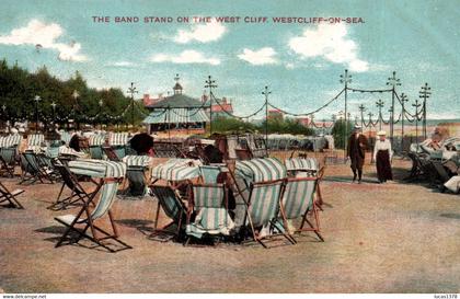 WESTCLIFF ON SEA / THE BAND STAND ON THE WESTCLIFF / NICE  CARD