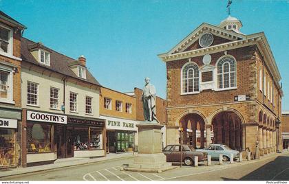 Tamworth Fine Fare Supermarket Tailors 1970s Postcard
