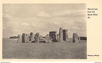 England - STONEHENGE from the North West