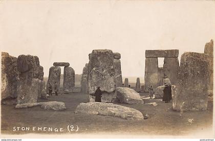 England - STONEHENGE - Real Photo