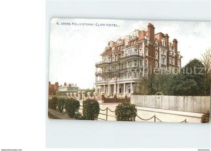 Felixstowe Suffolk Coastal Cliff Hotel