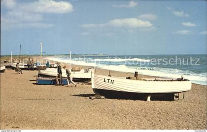 Suffolk Coastal Dunwich fishing boats