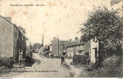 PC ULLENHALL VILLAGE WARWICKSHIRE ENGLAND VINTAGE POSTCARD (u1818)