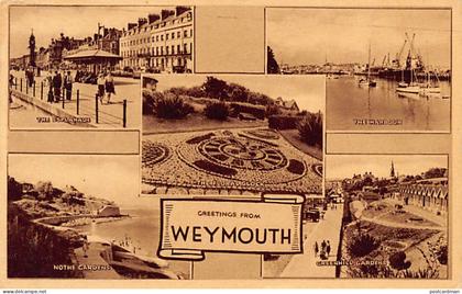 England - WEYMOUTH Greetings from Weymouth
