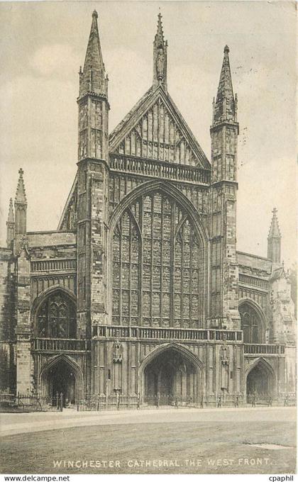 CPA Winchester cathedral the west front