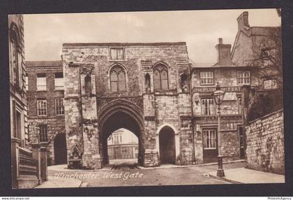 GREAT BRITAIN, Vintage postcard, Westgate, Winchester