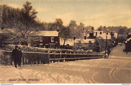 England - TETTENHALL Wolverhampton - Lower street (under the snow)
