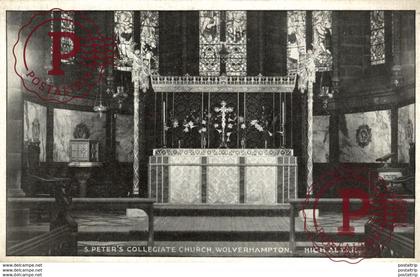 S PETERS COLLEGIATE CHURCH WOLVERHAMPTON HIGH ALTAR    Wolverhampton