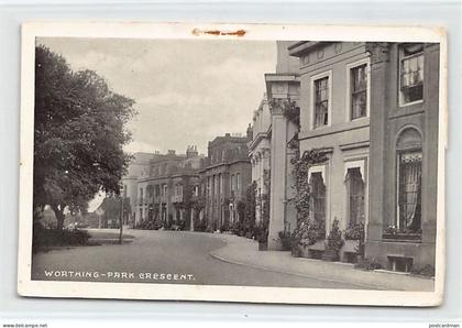 England - WORTHING Park Crescent - SEE SCANS FOR CONDITION
