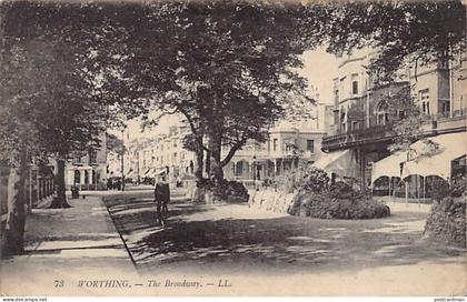 England - WORTHING The Broadway - Publisher Levy LL. 73
