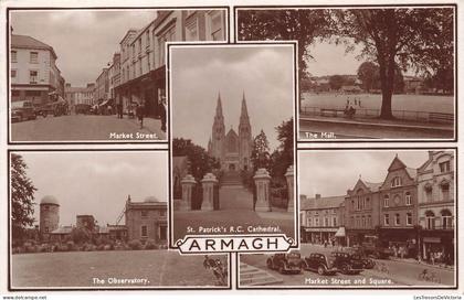 [-20%] ROYAUME UNI - Armagh - Market Street - St Patricks RC Cathedral - Carte Postale Ancienne