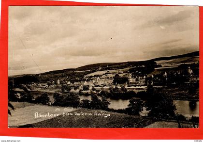 SCOTLAND BANFFSHIRE   ABERLOUR  FROM VICTORIA BRIDGE  RP pu 1926