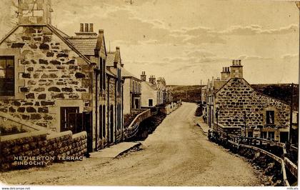 SCOTLAND BANFFSHIRE  FINDOCHTY   NETHERTON TERRACE RP