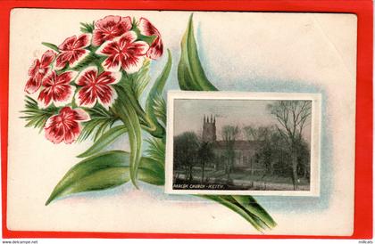 SCOTLAND BANFFSHIRE   KEITH   PARISH CHURCH  INSET pu 196