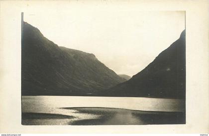 ECOSSE - loch Leven, carte photo vers 1900.