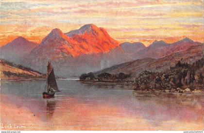 uk776 loch leven scotland  uk