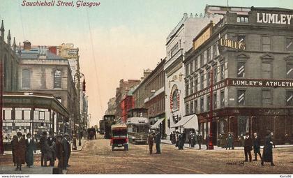 glasgow , lanarkshire * sauchiehall street * tramways tramway * uk