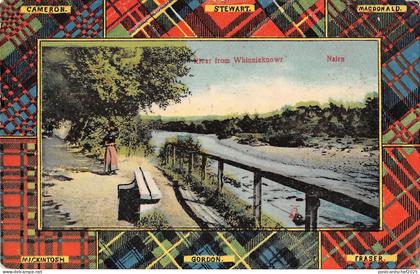 BR97595 river from whinnieknowr nairn scotland