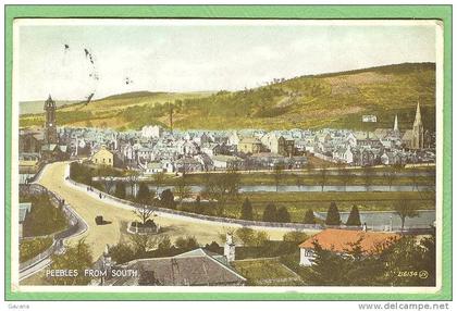 Royaume-Uni - Peebles from south