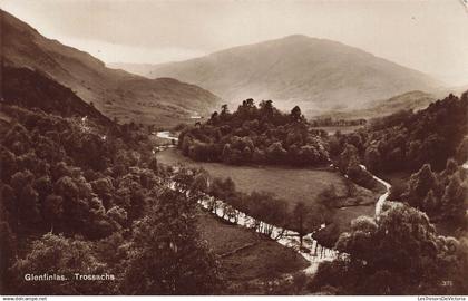 ROYAUME UNI - Trossachs - Glenfinlas - Vue générale - Carte postale ancienne