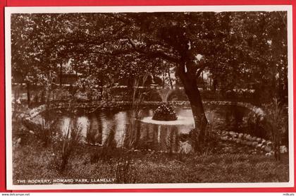 CARMARTHENSHIRE LLANELLI     HOWARD PARK  THE ROCKERY RP