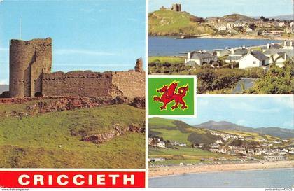 BR77969 criccieth  wales  14x9cm