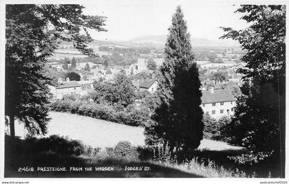 br107673 presteigne from the warden wales uk