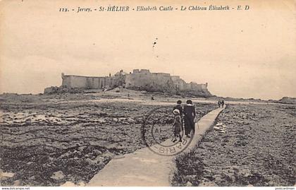 Jersey - ST. HELIER - Elisabeth Castle - Publ. E. D. 112