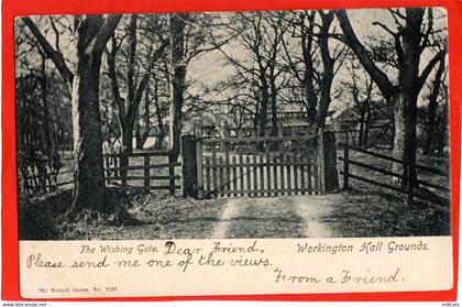 CUMBRIA WORKINGTON   THE HALL GROUNDS  pu 1903