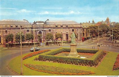 uk6507 library and ramsden square  barrow in furness uk