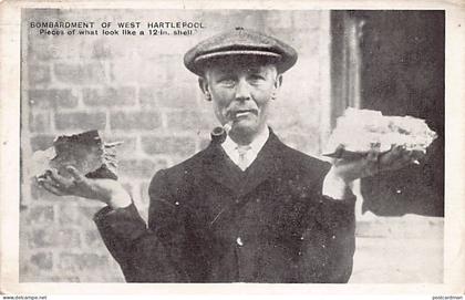 England - WEST HARTLEPOOL Bombardment
