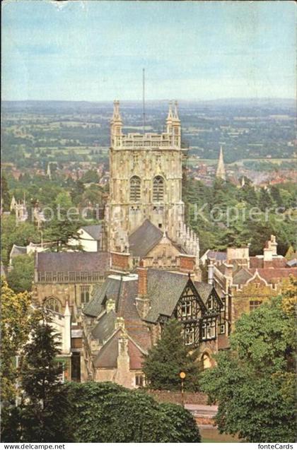 Malvern Worcestershire Kirchenpartie