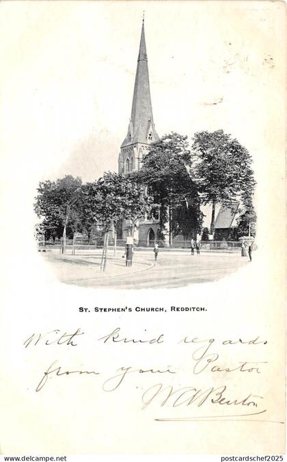 B38123 St Stephan`s Church Redditch  uk
