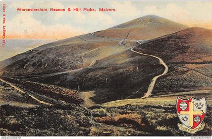 uk27374 worcestershire beacon and hill paths  malvern uk
