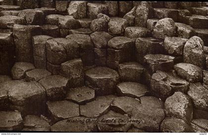 CPA Wishing Chair Giants Causeway Irlande