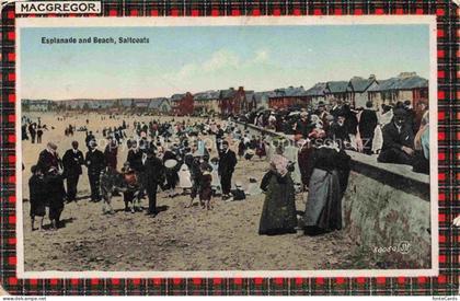 Saltcoats North Ayrshire Scotland UK Esplanade and Beach