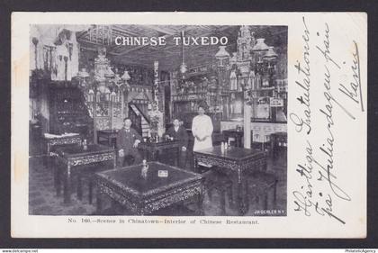 Postcard, United States, New York City NY, Chinese Tuxedo
