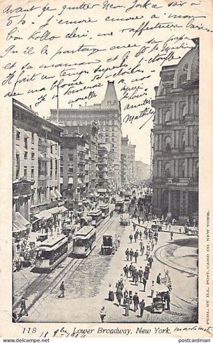 Usa - NEW YORK CITY - Lower Broadway