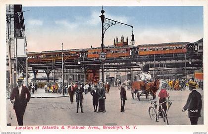 Usa - BROOKLYN (NY) Junction of Atlantic and Flatbush Avenues