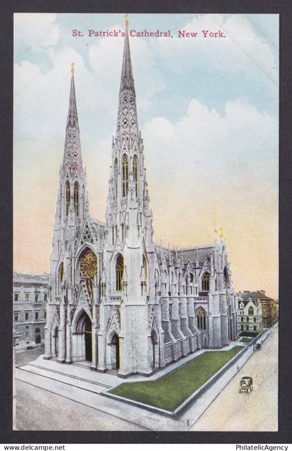 Postcard, United States, New York City NY, St. Patrick's Cathedral