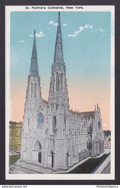 Postcard, United States, New York City NY, St. Patrick's Cathedral