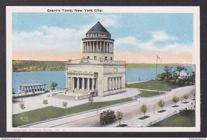 Postcard, United States, New York City NY, Grant's Tomb