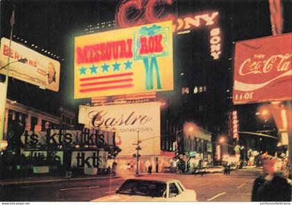 [-5%] ETATS UNIS - New York - Time Square - Publicité - Missouri Rok - Coca Cola - Castro - Bâtiment - Animé - Carte pos