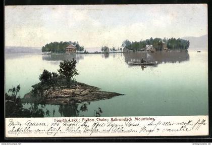 AK Fourth Lake, NY, Fulton Chain, Adirondack Mountains