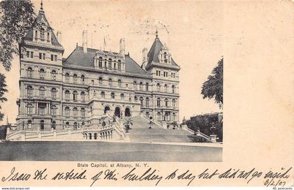 B670 US 1907 State Capitol At Albany New York vintage postcard