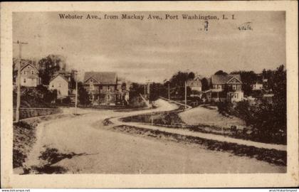 CPA Port Washington Long Island New York USA, Webster Avenue, Mackay Avenue