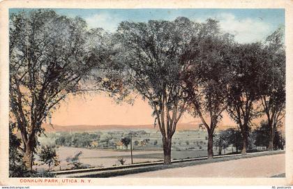 B531 US 1923 Conklin Park Utica New York vintage postcard